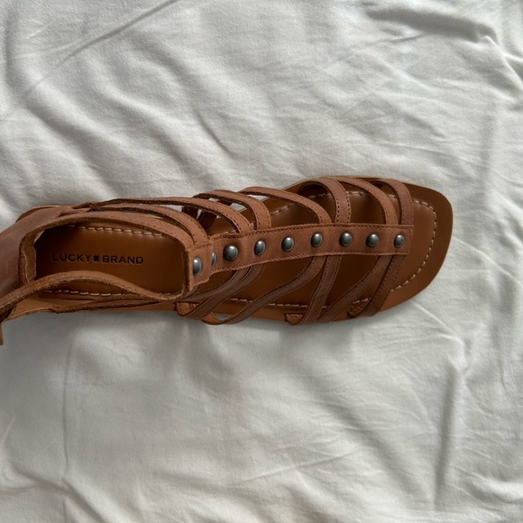 Lucky Brand strappy casual sandals, women’s size 11. - Picture 2 of 4